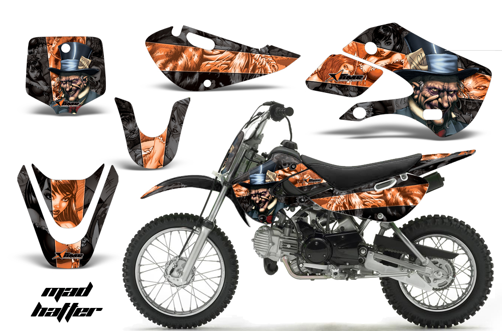 Kawasaki KLX 110 KX 65 00-09 NP Graphic Kit MH BO